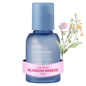 KUNDAL front bottle packaging showing clean Blossom Breeze branding and travel size benefit