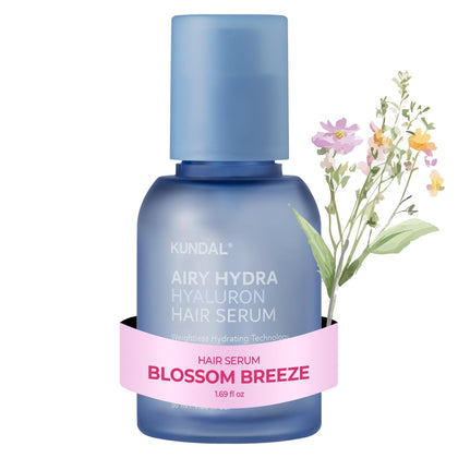 KUNDAL front bottle packaging showing clean Blossom Breeze branding and travel size benefit