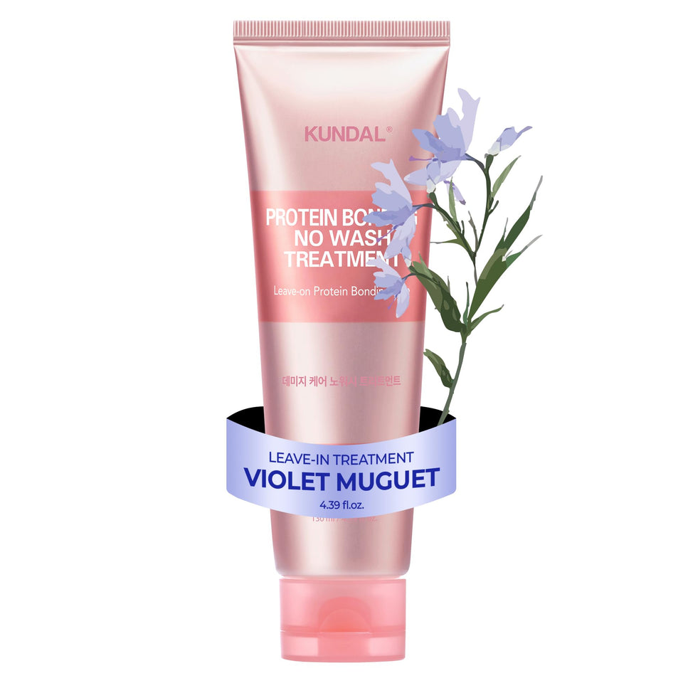 KUNDAL front packaging showing violet muguet scent and benefits