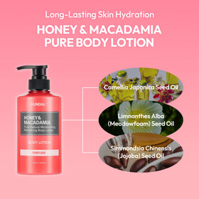 KUNDAL label close-up highlighting ingredient and hypoallergenic benefit