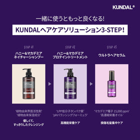 KUNDAL bottle on bathroom shelf styled lifestyle view signaling premium bathroom display benefit