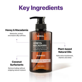 KUNDAL shampoo lather texture demonstrating creamy foam and gentle cleanse