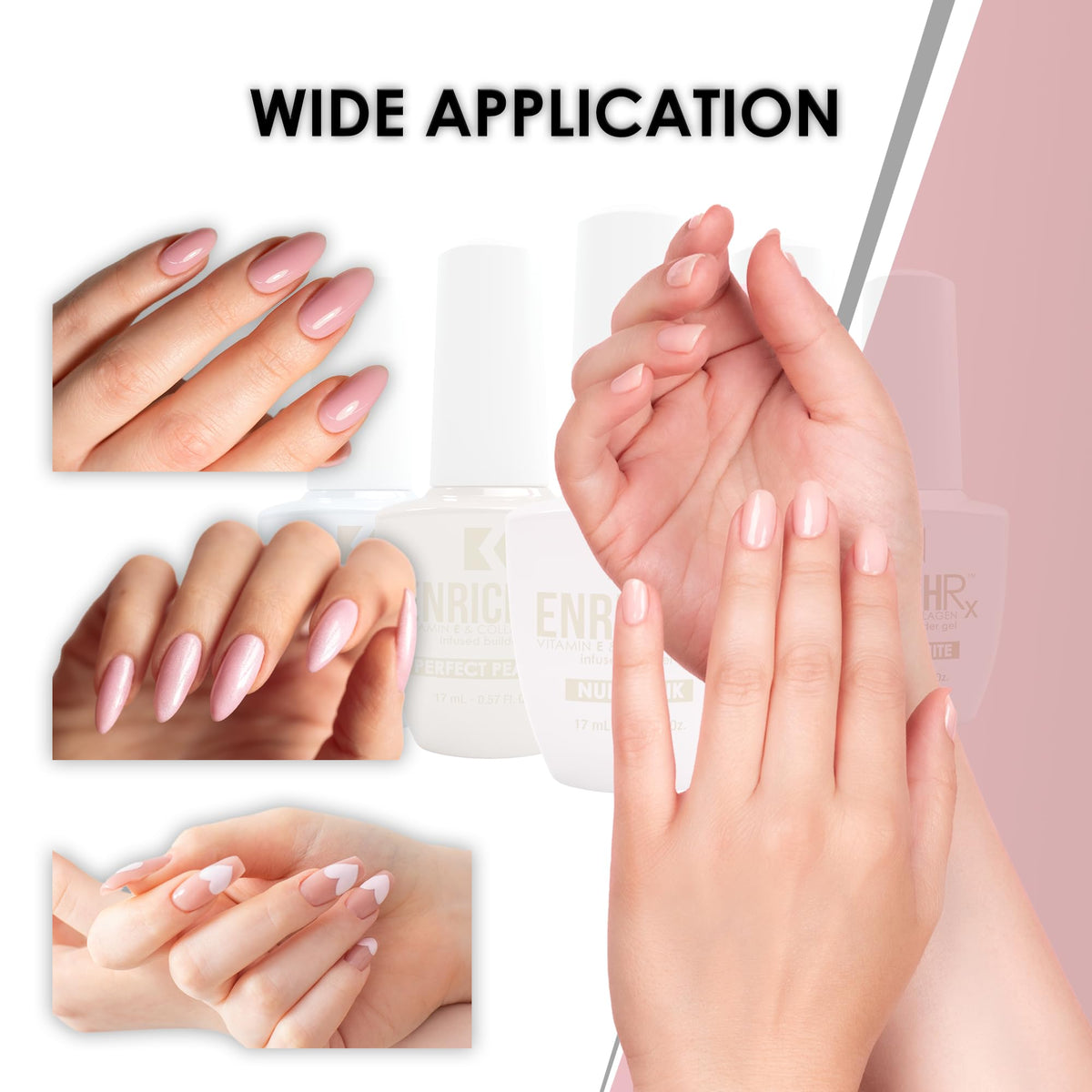 KUPA in a salon setting with technician applying gel communicating professional performance