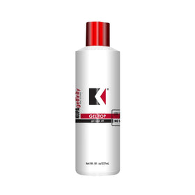 KUPA GelFinity front bottle showing large 8 oz size and glossy benefit