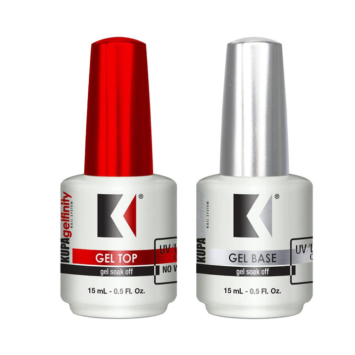 KUPA Gelfinity front packaging showing duo bottles and brand clarity