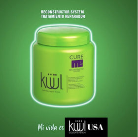 Kuul Cure Me cream texture close-up showing smooth rich formula for deep conditioning