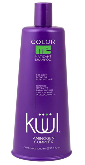 KUUL Matizant front bottle showing purple shampoo and 1000 ml size benefit