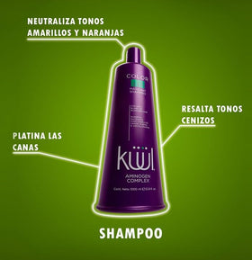 KUUL Matizant pouring texture demonstrating rich purple pigment for toning