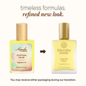 Kuumba Made rollerball close-up highlighting smooth application and precise control