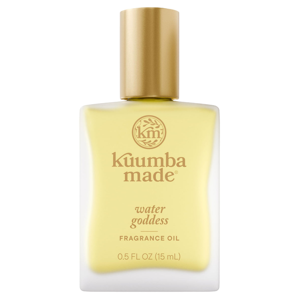 Kuumba Made front packaging showing 0.5 oz roll-on and brand clarity benefit