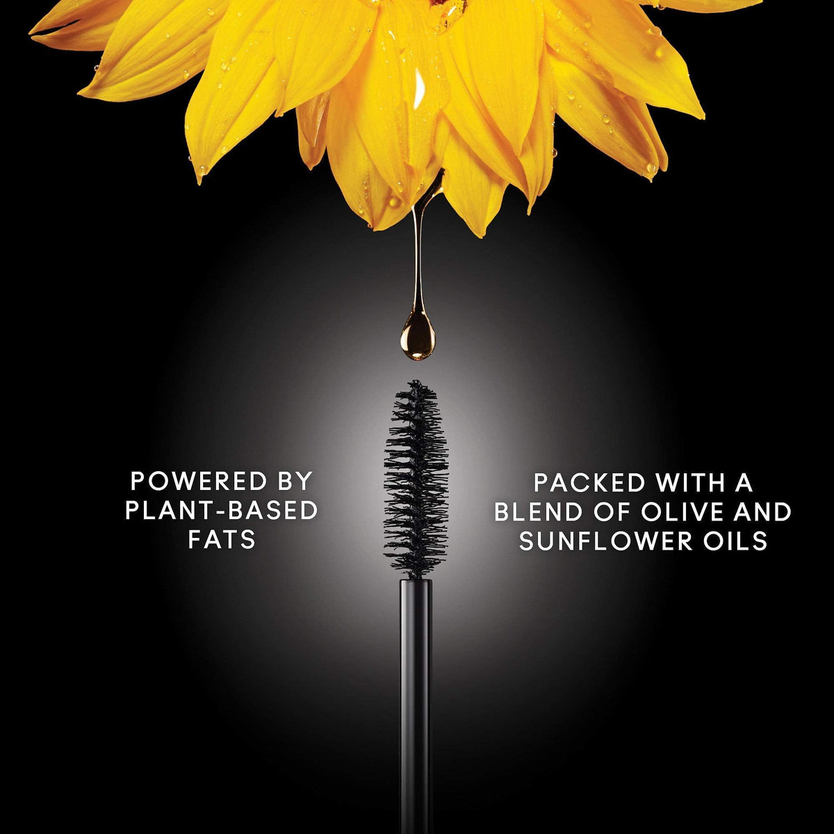 KVD mascara on model lifestyle image demonstrates dramatic volumized lashes benefit