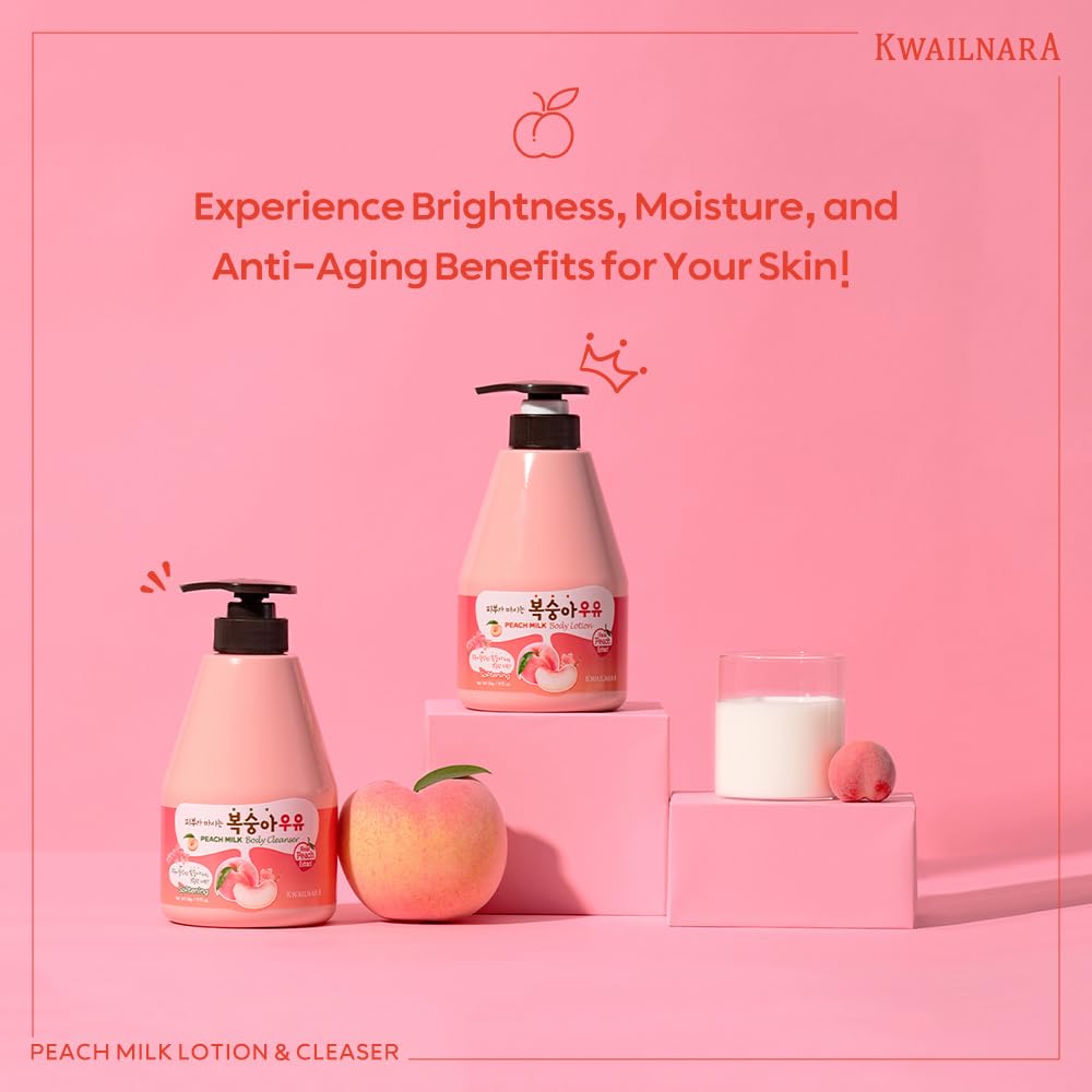 Kwailnara body wash pump dispensing soft foam for gentle cleansing and hydration