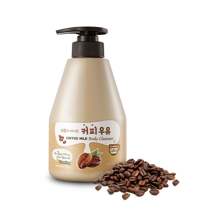 Kwailnara front packaging showing bottle and energizing coffee-milk scent benefit