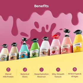 Kwailnara in-hand application demonstrating quick-absorbing hydration