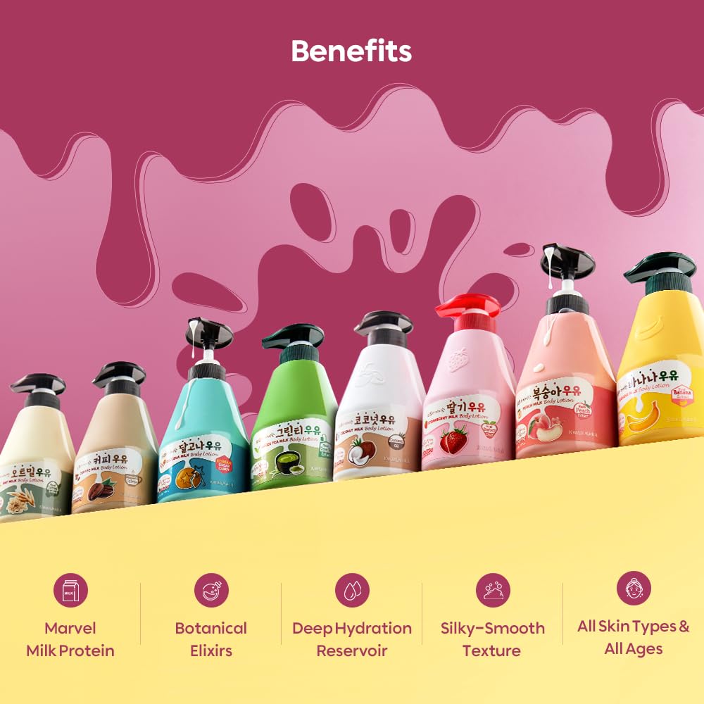 Kwailnara coffee beans and milk close-up highlighting antioxidant benefit
