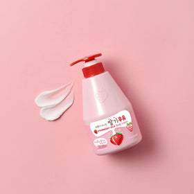 Kwailnara bottle on bathroom shelf depicting everyday routine convenience