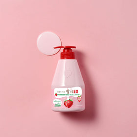 Kwailnara bottle on bathroom shelf in lifestyle setting for a relaxing shower ritual