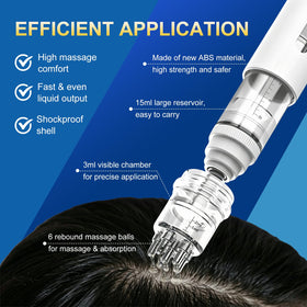 Kweqdsd roll-on applicator close-up for precise, travel-friendly use