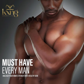 KXNG Cosmetics elbow before and after photo showing smoother, softer skin benefit