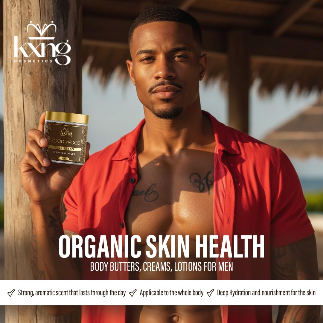 KXNG Cosmetics label closeup highlighting natural oils and ingredient transparency benefit