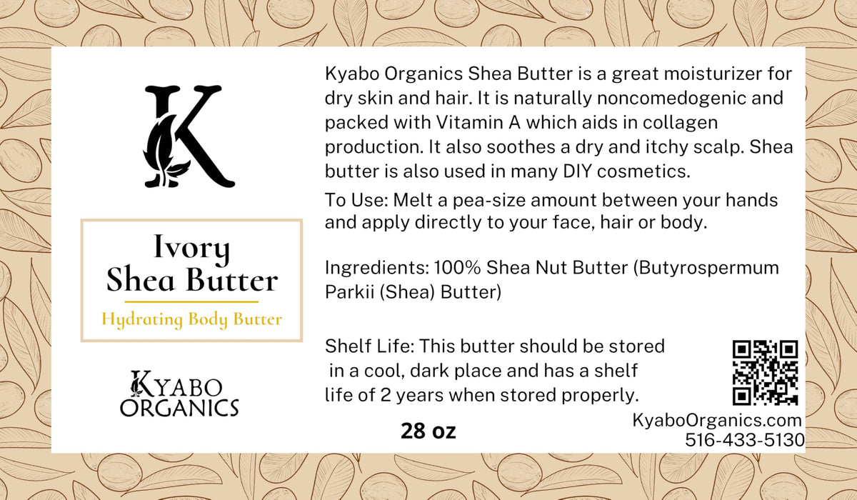 Kyabo Organics open jar texture close-up showing smooth creaminess benefit