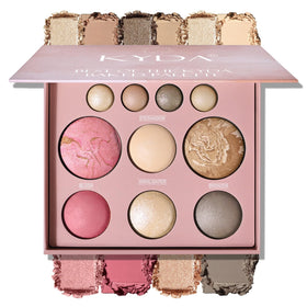 KYDA palette front closed showing compact design and travel-friendly convenience