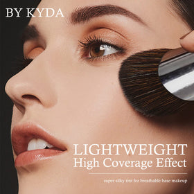 KYDA swatch sunny beige on arm showing true shade and natural coverage