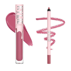 Kylie Cosmetics front packaging showing the lip kit and shade for quick selection