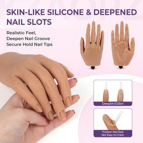 KZAOPZ starter kit tools and 240 nail tips offering complete practice supplies