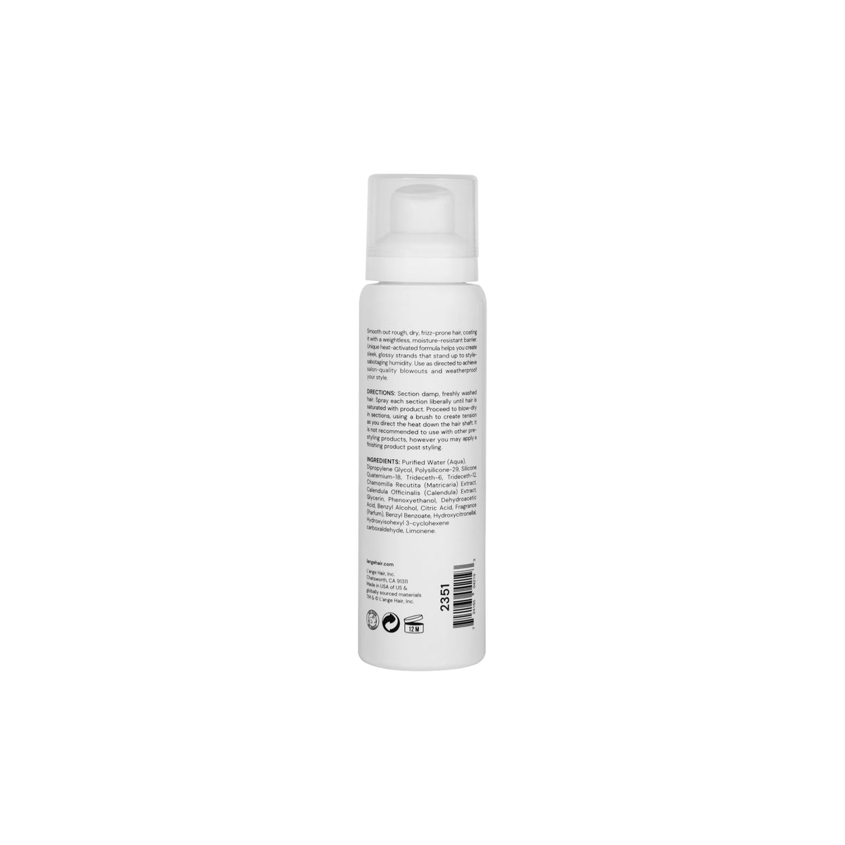 L'ANGE HAIR on vanity in lifestyle setting suggesting everyday styling routine