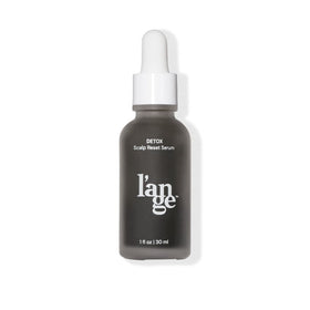L'ANGE HAIR front packaging showing bottle and clear label, communicates clean formulation