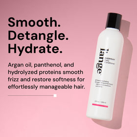 L'ANGE HAIR open cap displaying creamy conditioner texture for easy application
