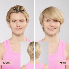 L'ANGE HAIR shampoo paired with conditioner for coordinated hair care results