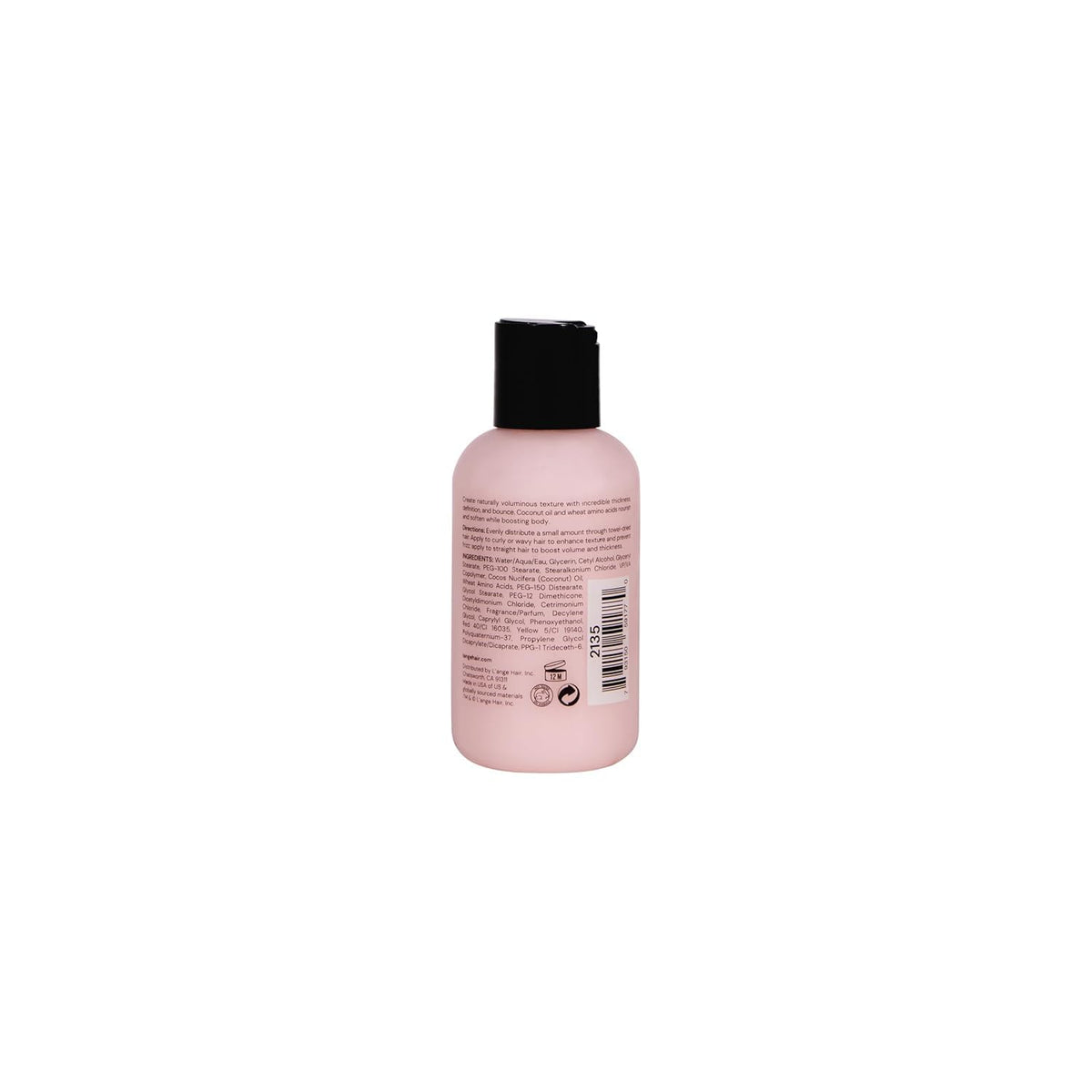 L'ANGE HAIR lifestyle model with voluminous hair and natural movement