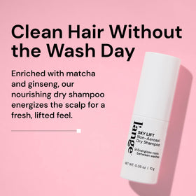 L'ANGE HAIR open bottle showing powder outlet for targeted root refresh