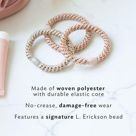 L. Erickson bead detail showing smooth finish that prevents snagging