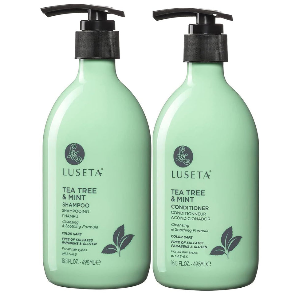 L LUSETA front packaging showing both bottles and benefits clearly