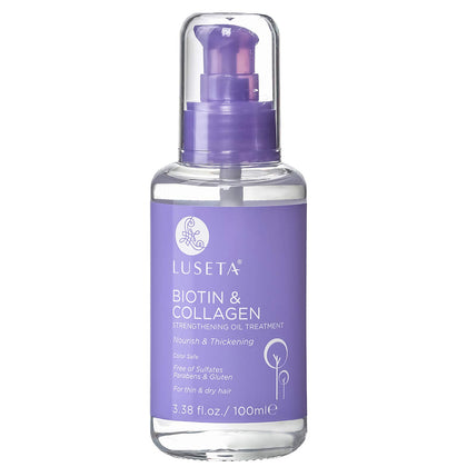 L LUSETA front packaging showing bottle and label with clear product benefit