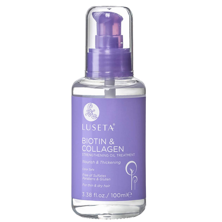 L LUSETA front packaging showing bottle and label with clear product benefit