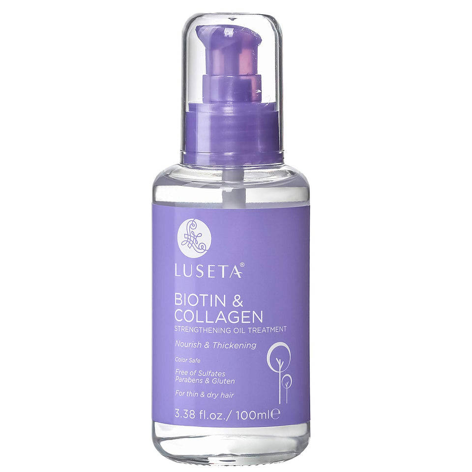 L LUSETA front packaging showing bottle and label with clear product benefit