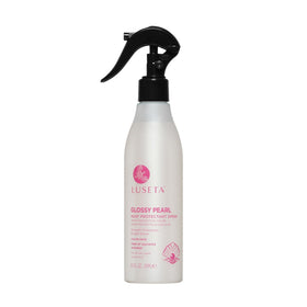 L LUSETA front packaging showing sleek bottle and clean design benefit shine