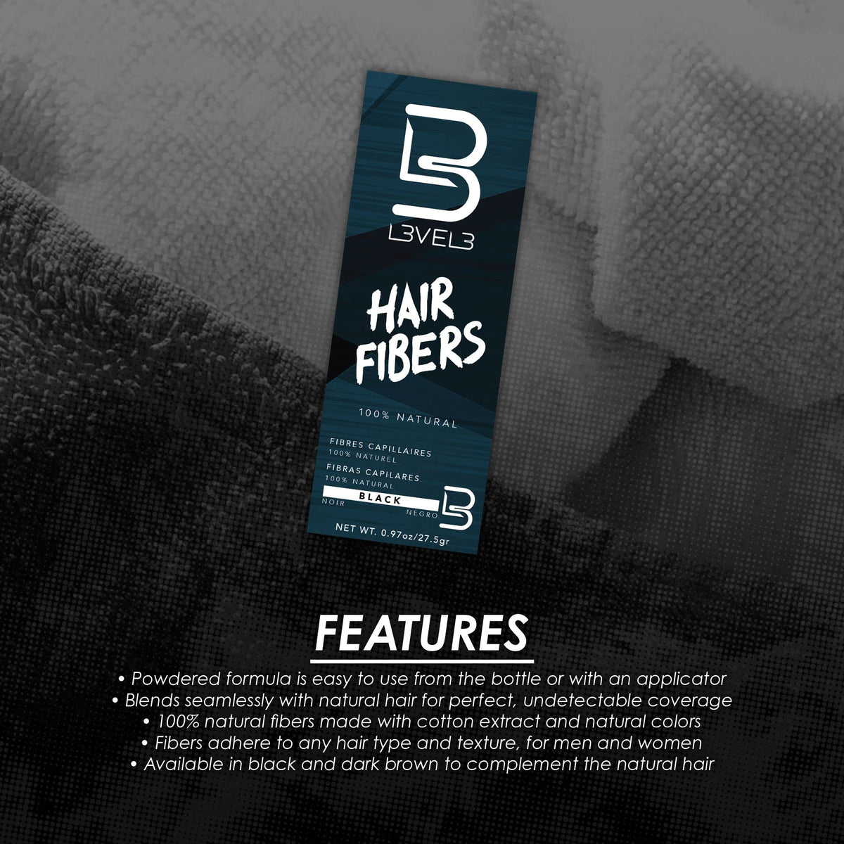 L3 before-and-after lifestyle shot showing thicker-looking hair confidence