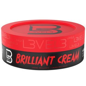 L3 Level 3 Brilliant Cream front packaging showing clean branding and product benefit