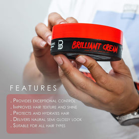 L3 Level 3 Brilliant Cream texture close-up demonstrates smooth creamy consistency and easy spread