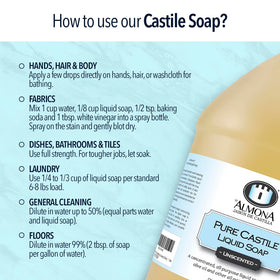 La Almona being used as dog shampoo in bath for gentle pet-cleaning