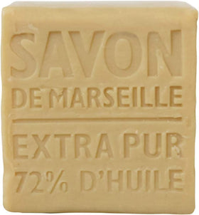 La Compagnie de Provence close-up of soap texture and edges, showing dense moisturizing bar