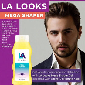 L.A. Looks gel texture on hand demonstrating smooth spreadability and shine
