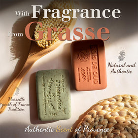 La Maison du Savon ground lavender flowers showing natural exfoliant benefit