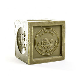 La Maison du Savon front packaging showing authentic Marseille soap benefits