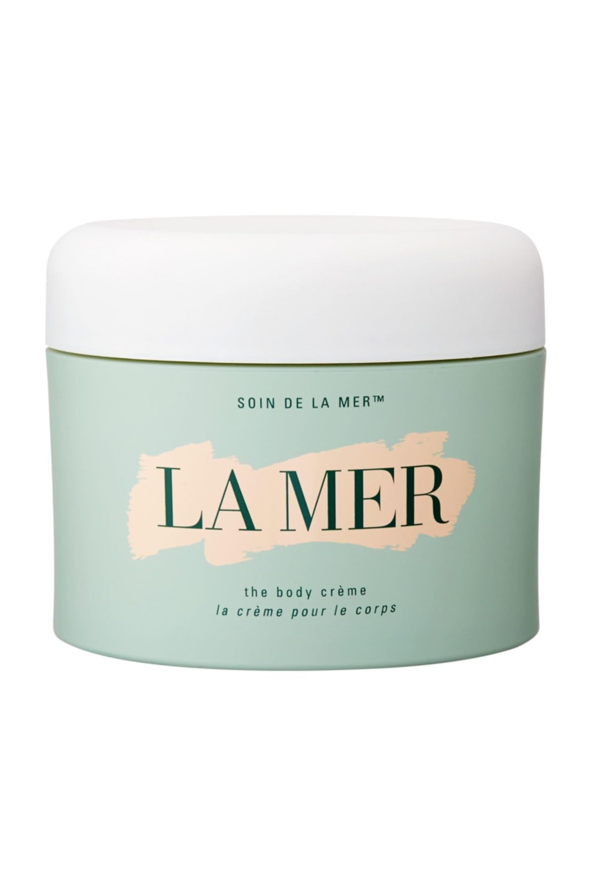 La Mer cream applied to forearm demonstrating immediate soothing benefit